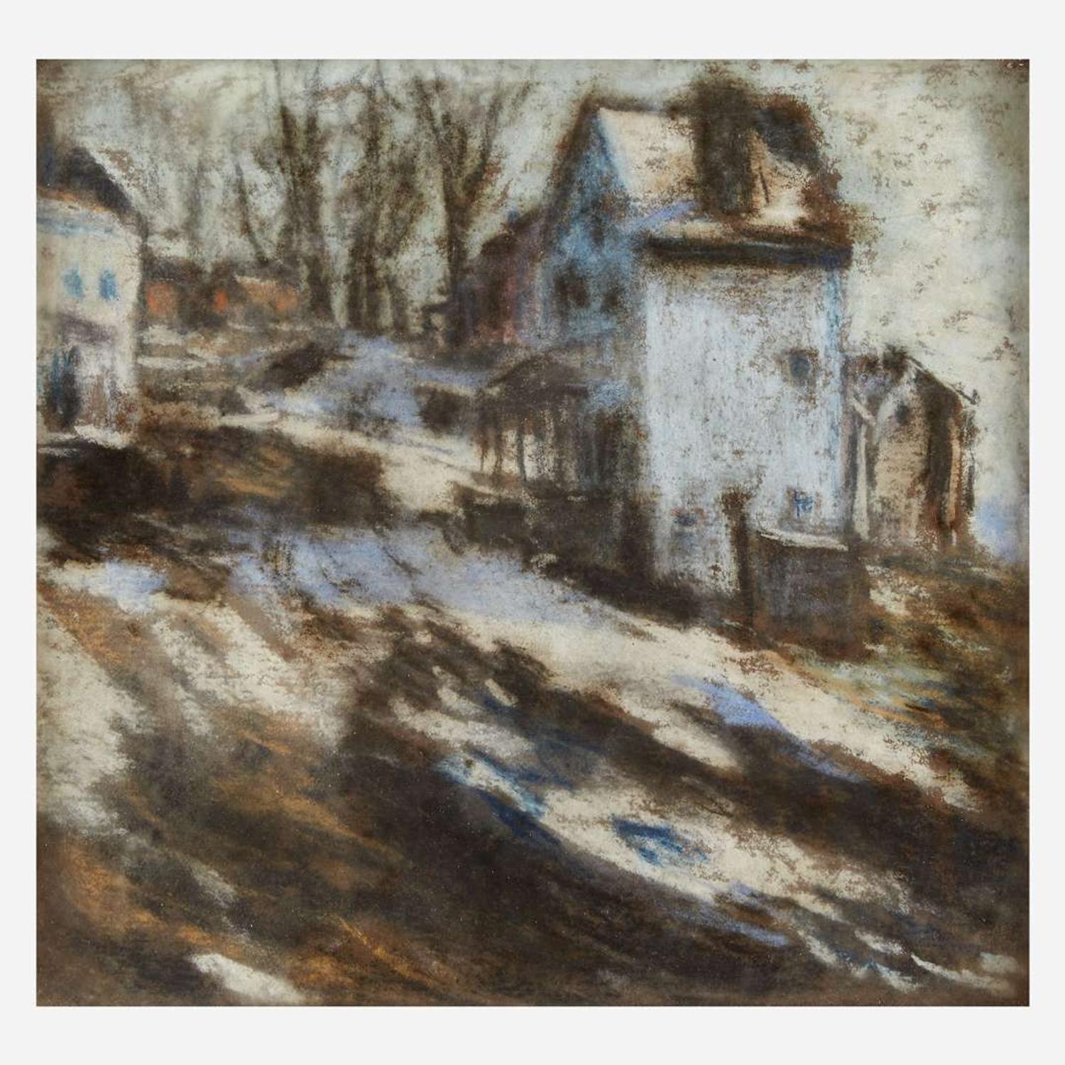 Frederick R. Wagner (American, 1864-1940) Mill Race I; together with three companions