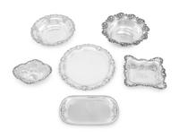 A Group of American Silver Table Articles