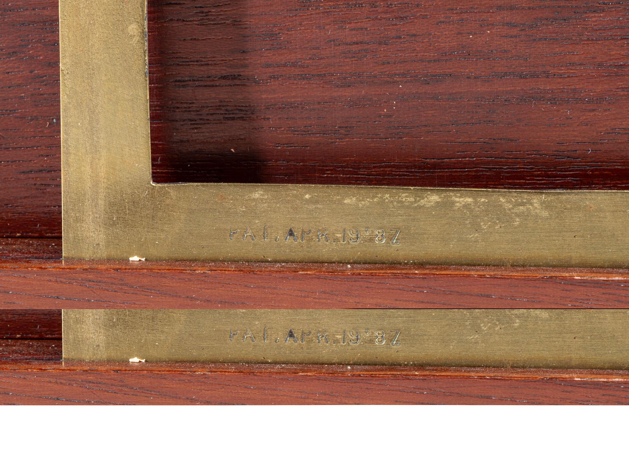 [EARLY PHOTOGRAPHY]. "New Gem" multiplying camera. Simon Wing & Co. Ca 1901.