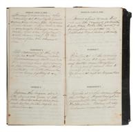 [CIVIL WAR]. Diary of Pvt. Thomas Hyland, 8th Ohio Volunteer Infantry, with Gettysburg content incl. PICKETT'S CHARGE. 1863.