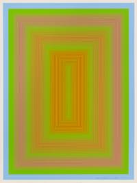 Richard Anuszkiewicz, (American, b. 1930), New Glory, 1975