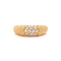 VAN CLEEF & ARPELS, YELLOW GOLD AND DIAMOND 'PHILIPPINE' RING