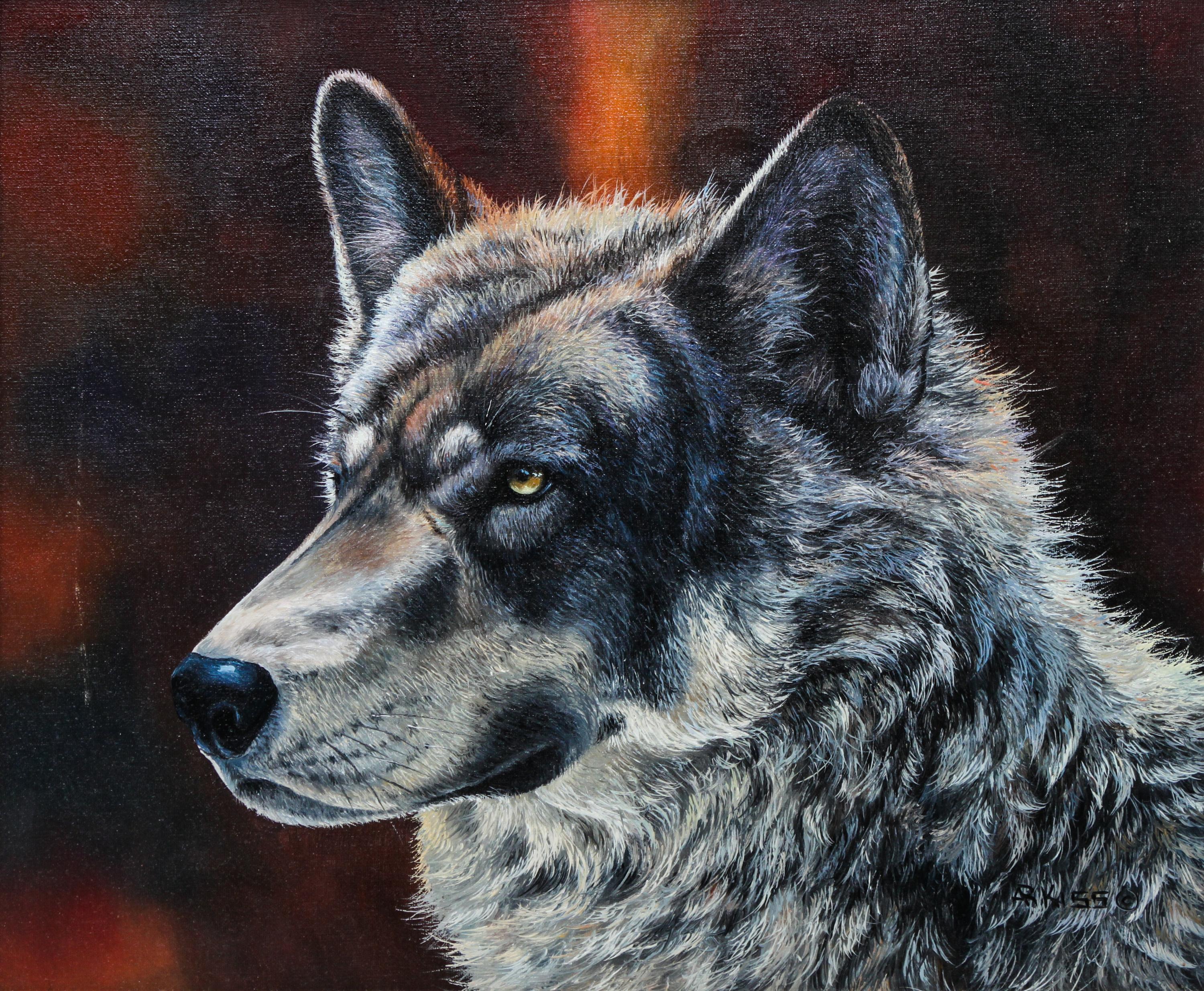 Andrew Kiss, (Canada/Hungary, b.1946), Wolf Head