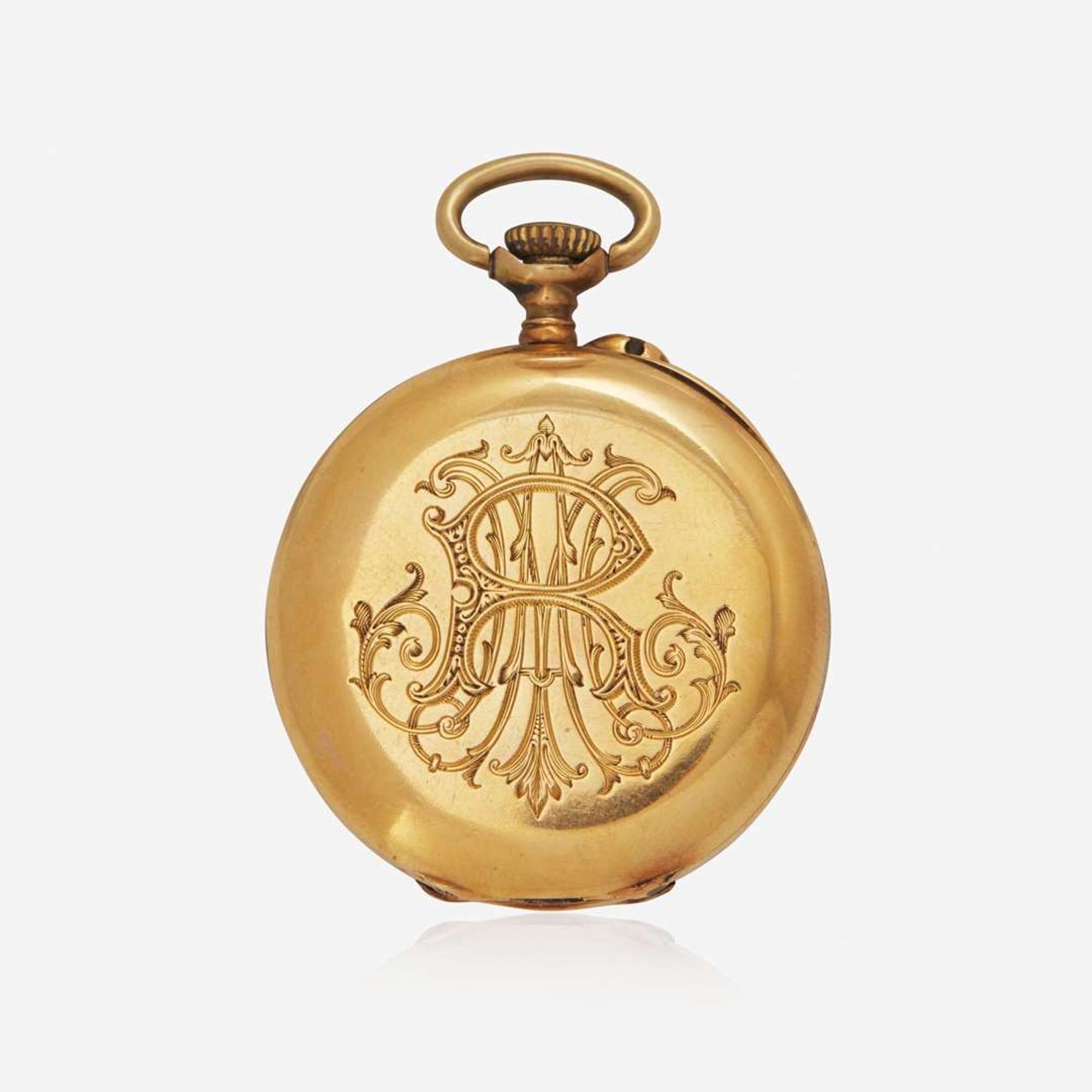 9ct Gold Ladies Pocket Watch French, c.1890
