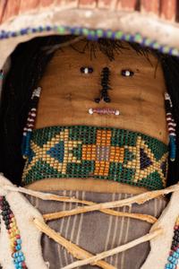 Apache Doll Cradle, with Doll