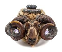 An English Silver-Plate Mounted Taxidermy Humidor Width 16 1/2 inches. — William Marshall, Edinburgh, 1870