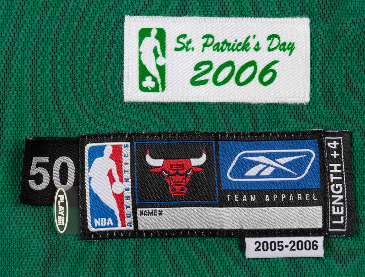A 2006 Chicago Bulls Ceremonial Jersey Presented to Chicago Mayor Richard M. Daley,
