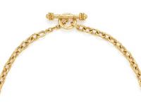 ELIZABETH LOCKE, YELLOW GOLD NECKLACE