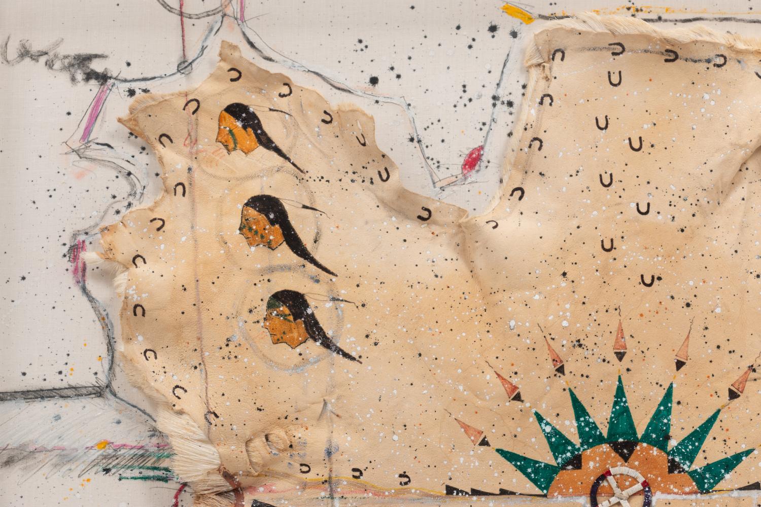 Antique Antelope Hide