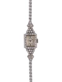 GRUEN, DIAMOND WRISTWATCH