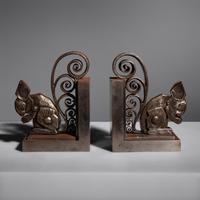 Pair of Squirrel Bookends