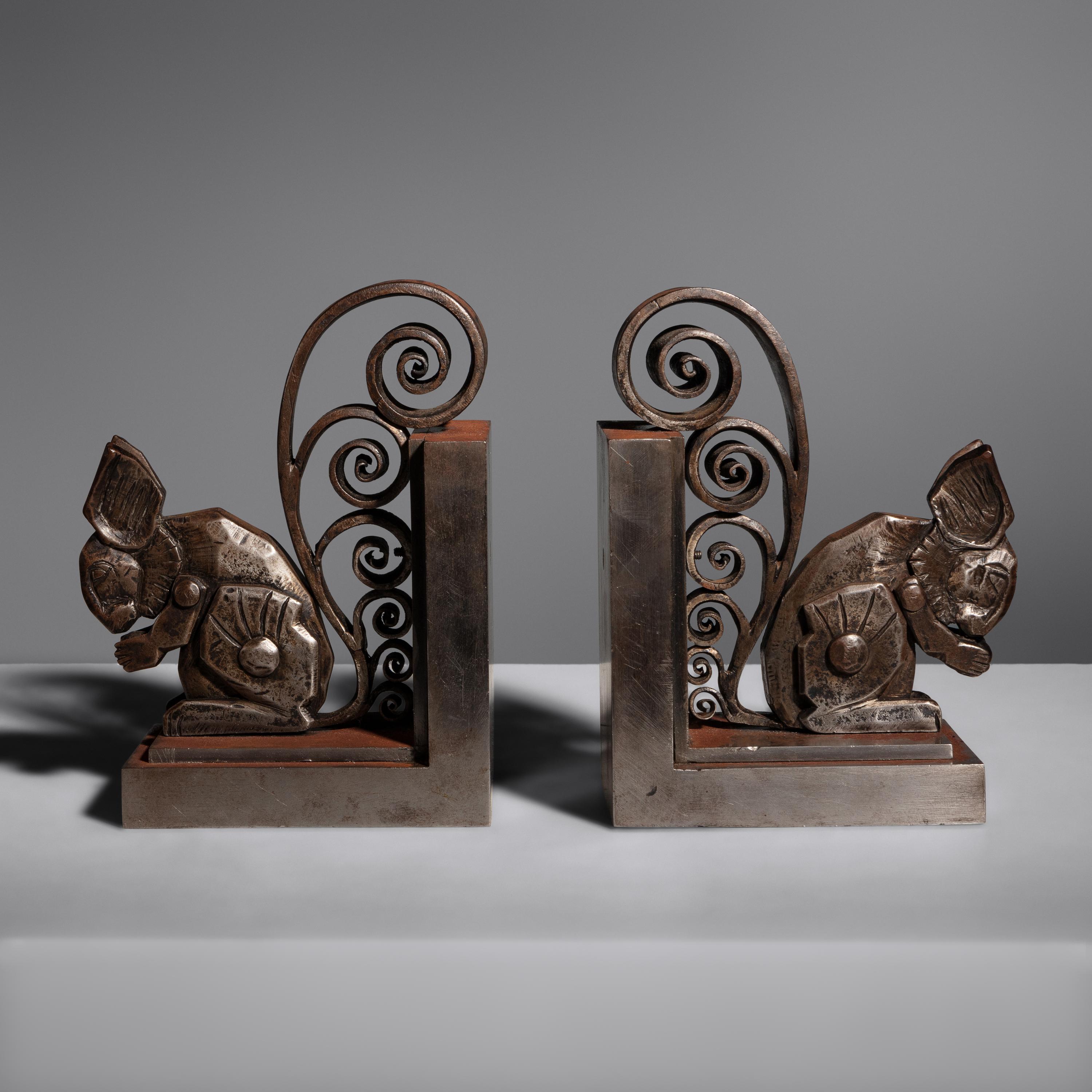 Pair of Squirrel Bookends