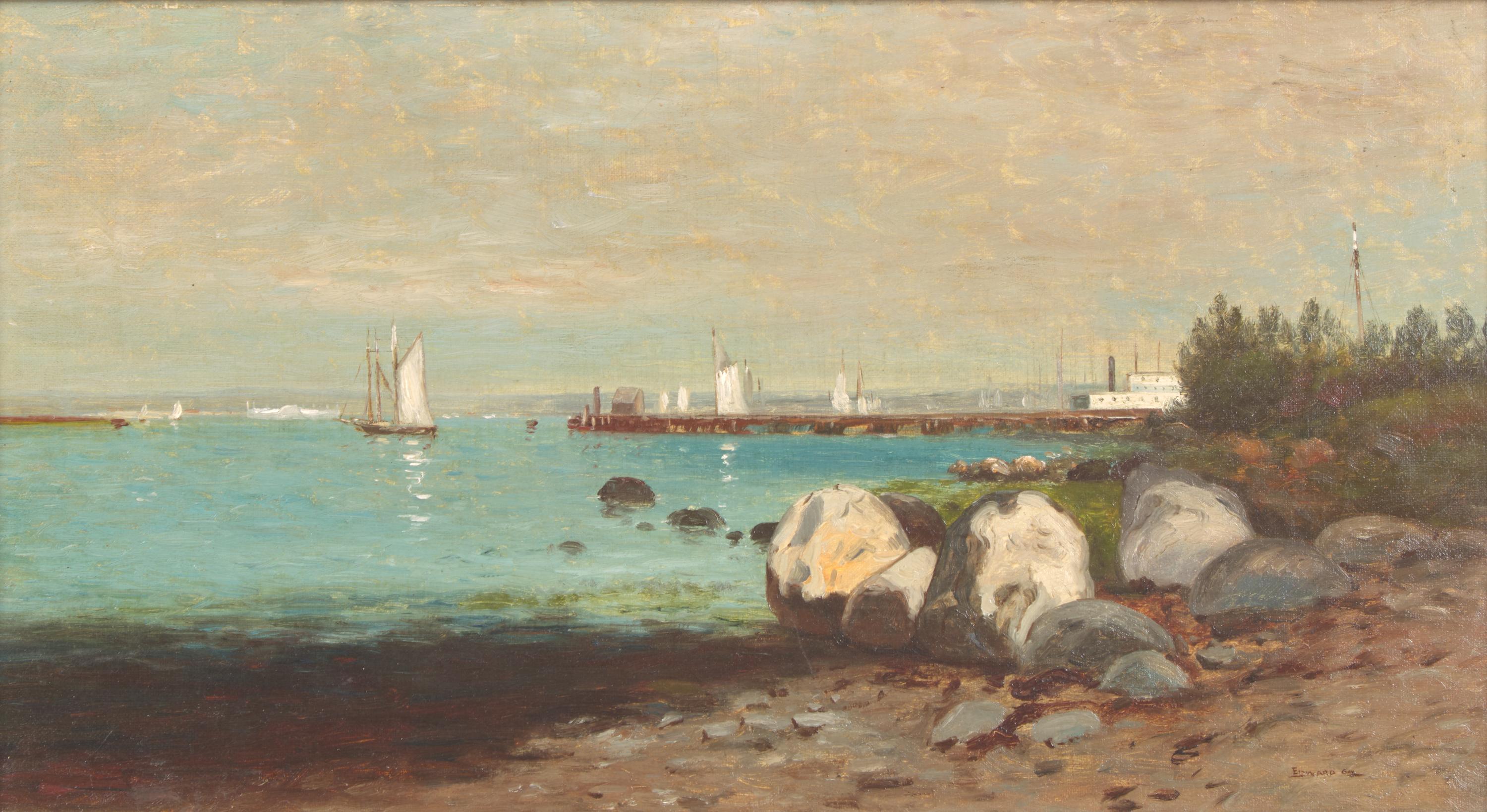 Edward B. Gay (American, 1837–1928) — Approaching the Harbor