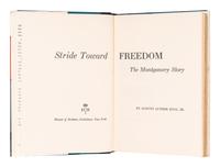KING, Martin Luther, Jr. (1929-1968). Stride Toward Freedom . The Montgomery Story. New York: Harper & Brothers, 1958.