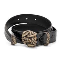 Henry Dunay, Sterling & Black Crocodile Belt