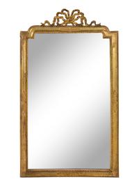 A Louis XVI Style Giltwood Mirror