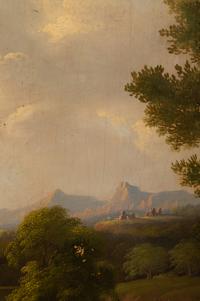 River Landscape with Bridge