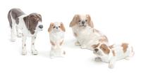 Four Royal Copenhagen Porcelain Figures Width of widest 10 inches. — 20TH CENTURY