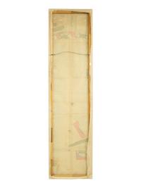 A Continental Painted Canvas Panel with Neoclassical Design