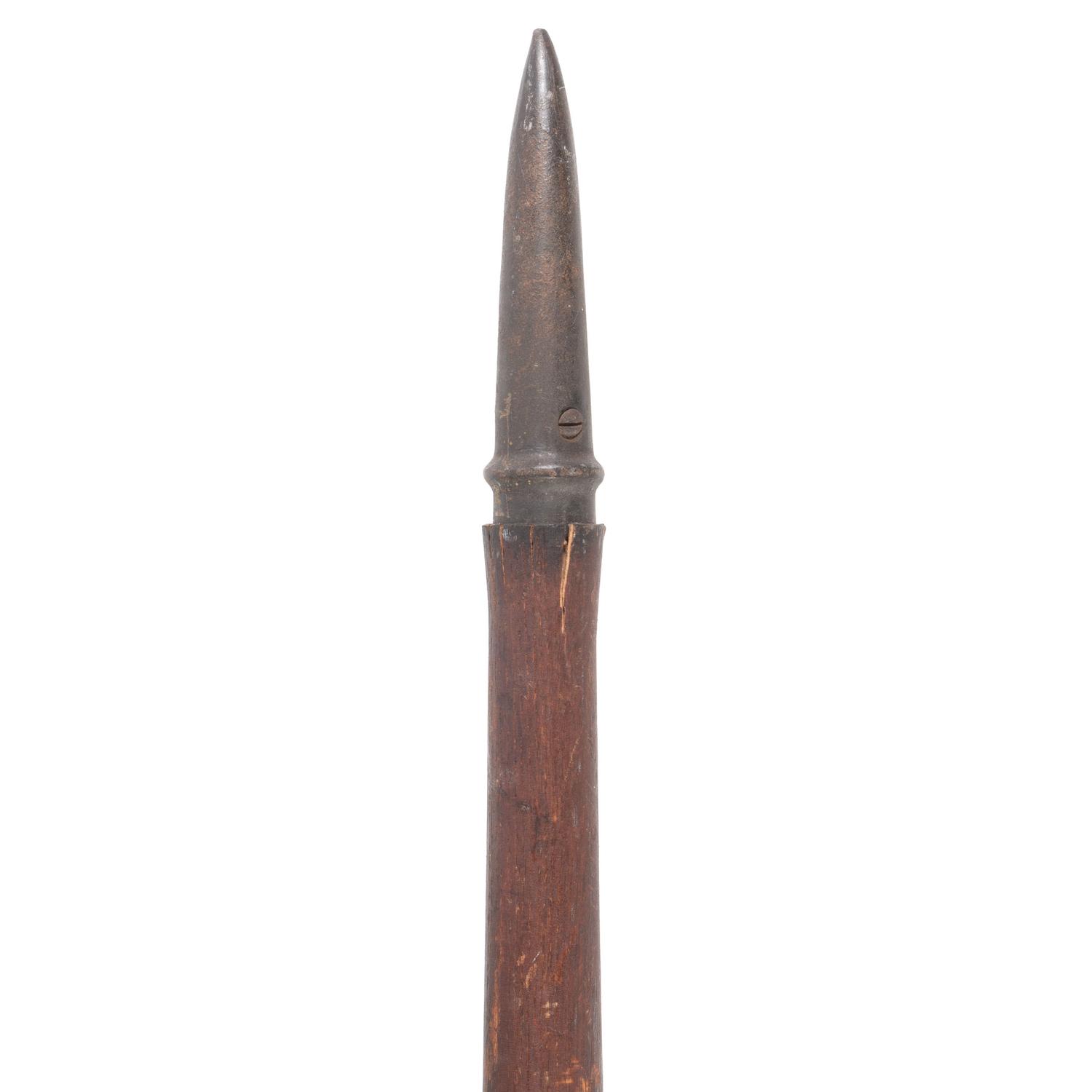 Pike or Standard Pole with Grounding Iron