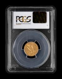 A 1911 Indian Head $2.50 Gold Coin (PCGS AU58)