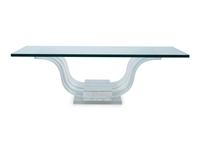 A Lalique Perles d'Eau Coffee Table — 20TH CENTURY