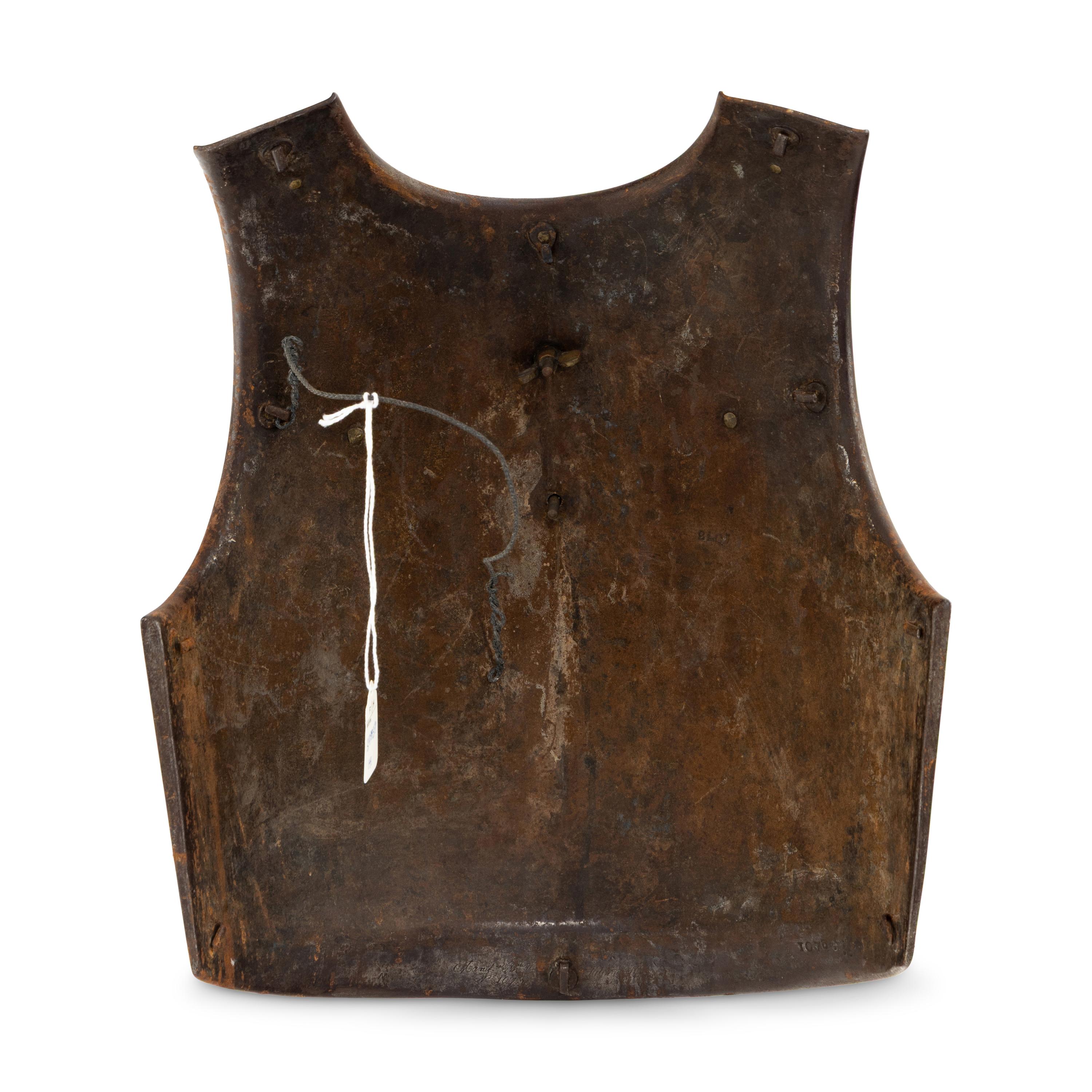 A French Brass and Iron Cuirass