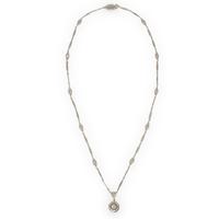 DIAMOND AND PLATINUM NECKLACE