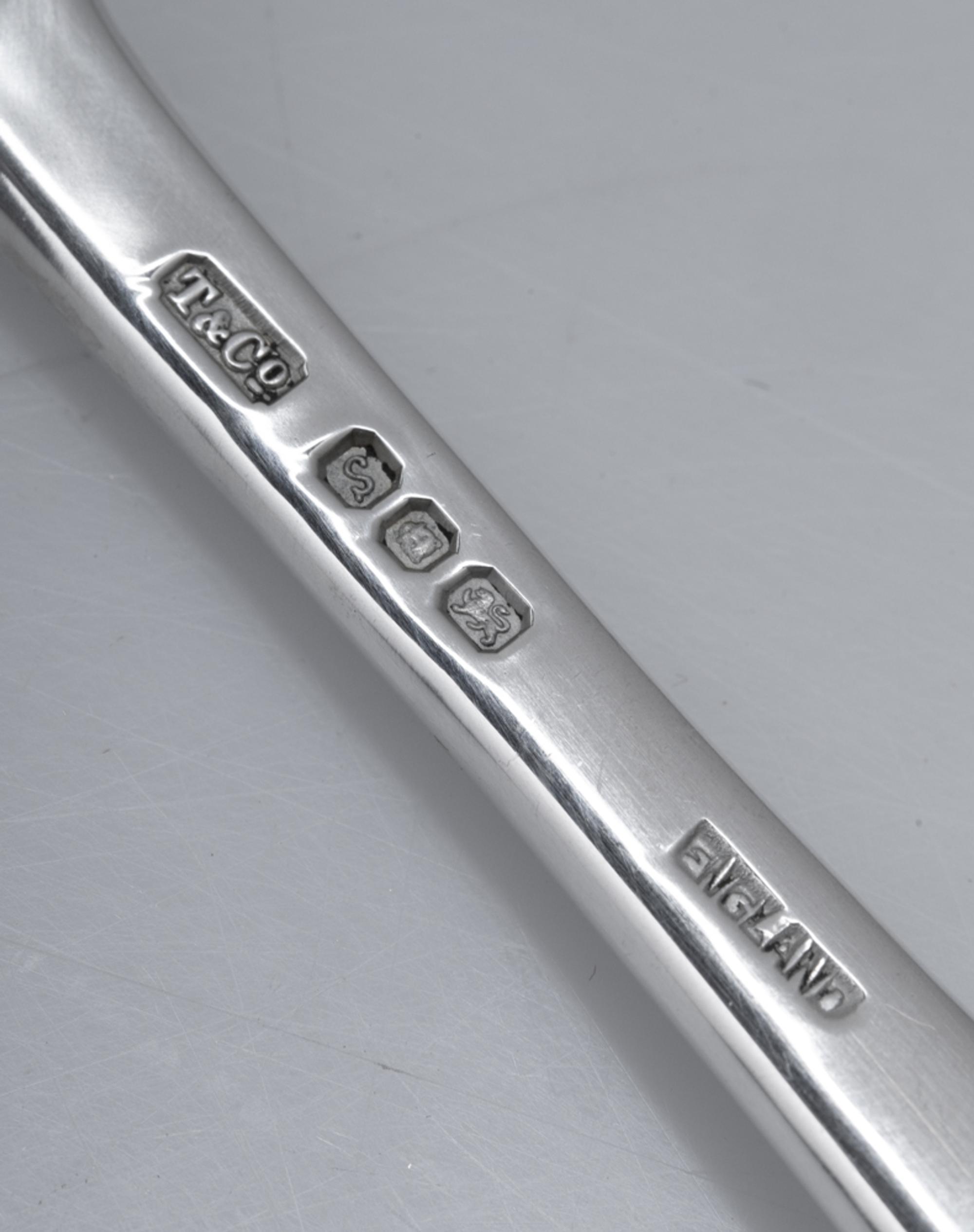 An English Silver Flatware Service Retailed by Tiffany and Co.