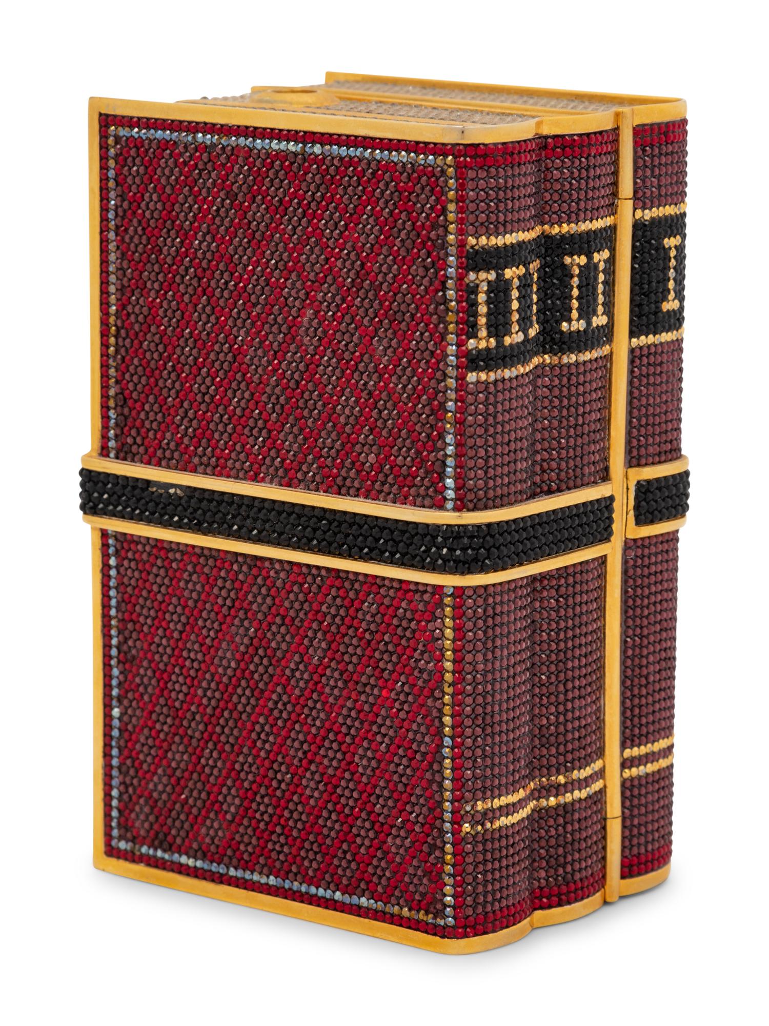 Judith Leiber Limited Edition Bound Books Minaudière