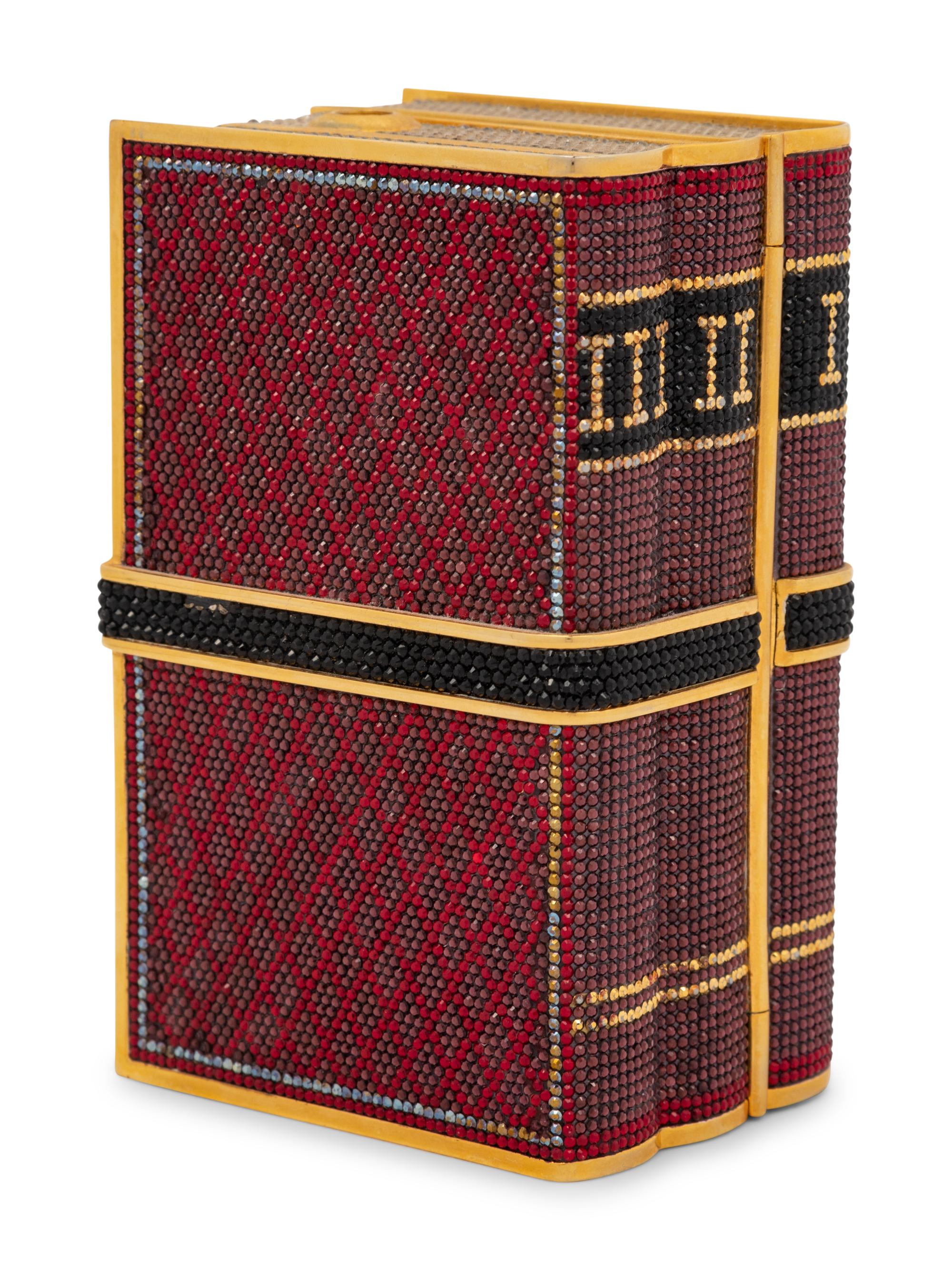 Judith Leiber Limited Edition Bound Books Minaudière