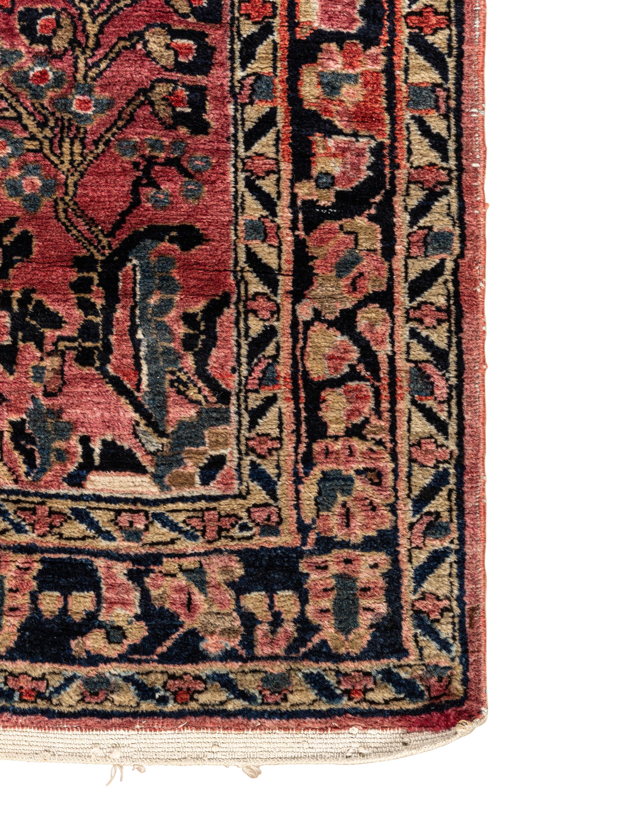 A Sarouk Wool Rug
