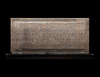 A Roman Marble Inscribed Panel