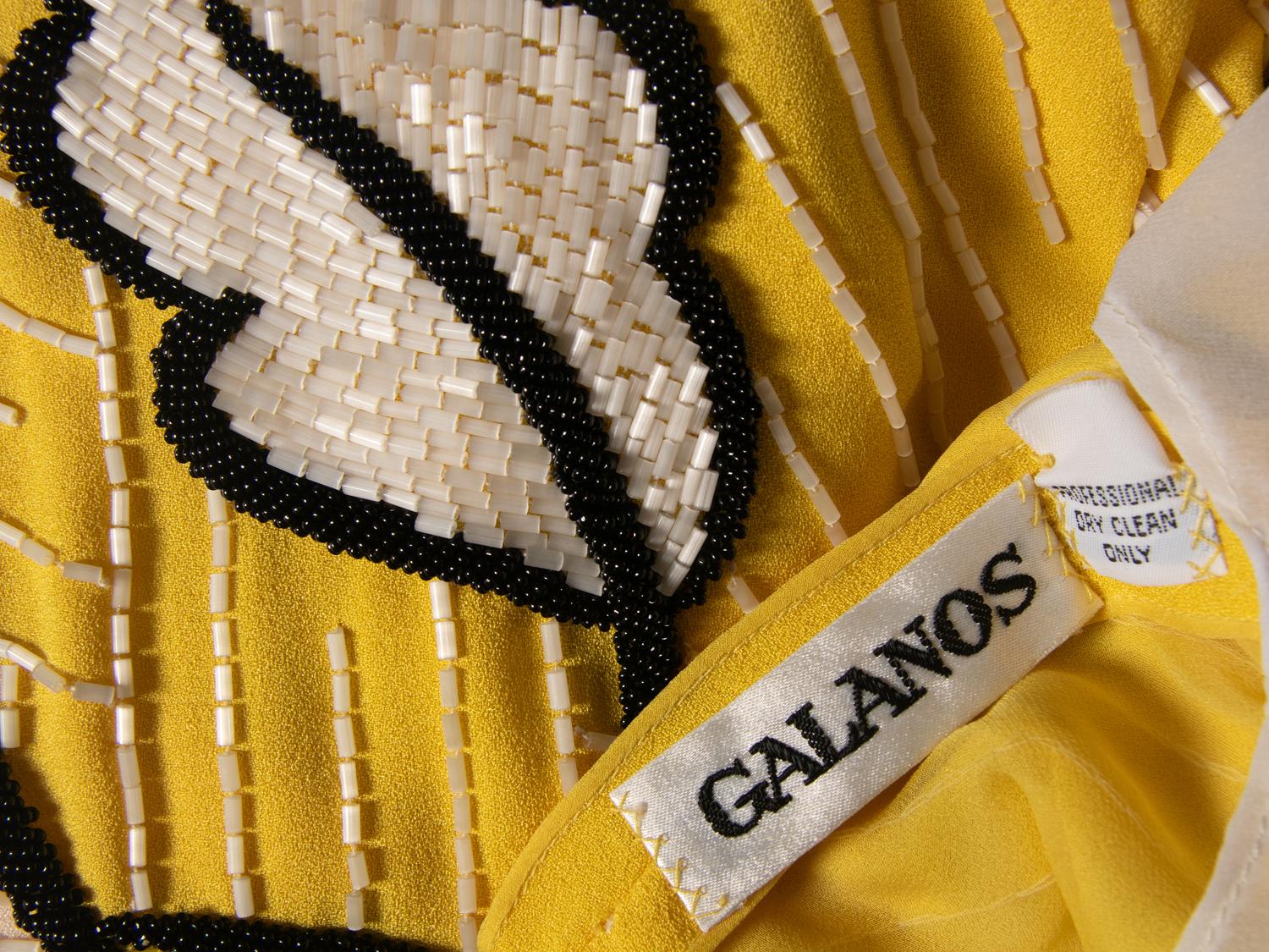 Galanos, Beaded Gown