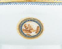 A Chinese Export Porcelain Tureen and Cover with Underplate