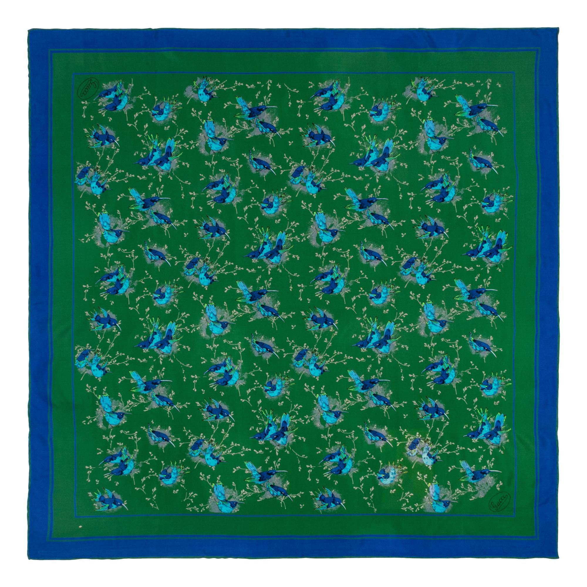 Five Designer Silk Scarves
