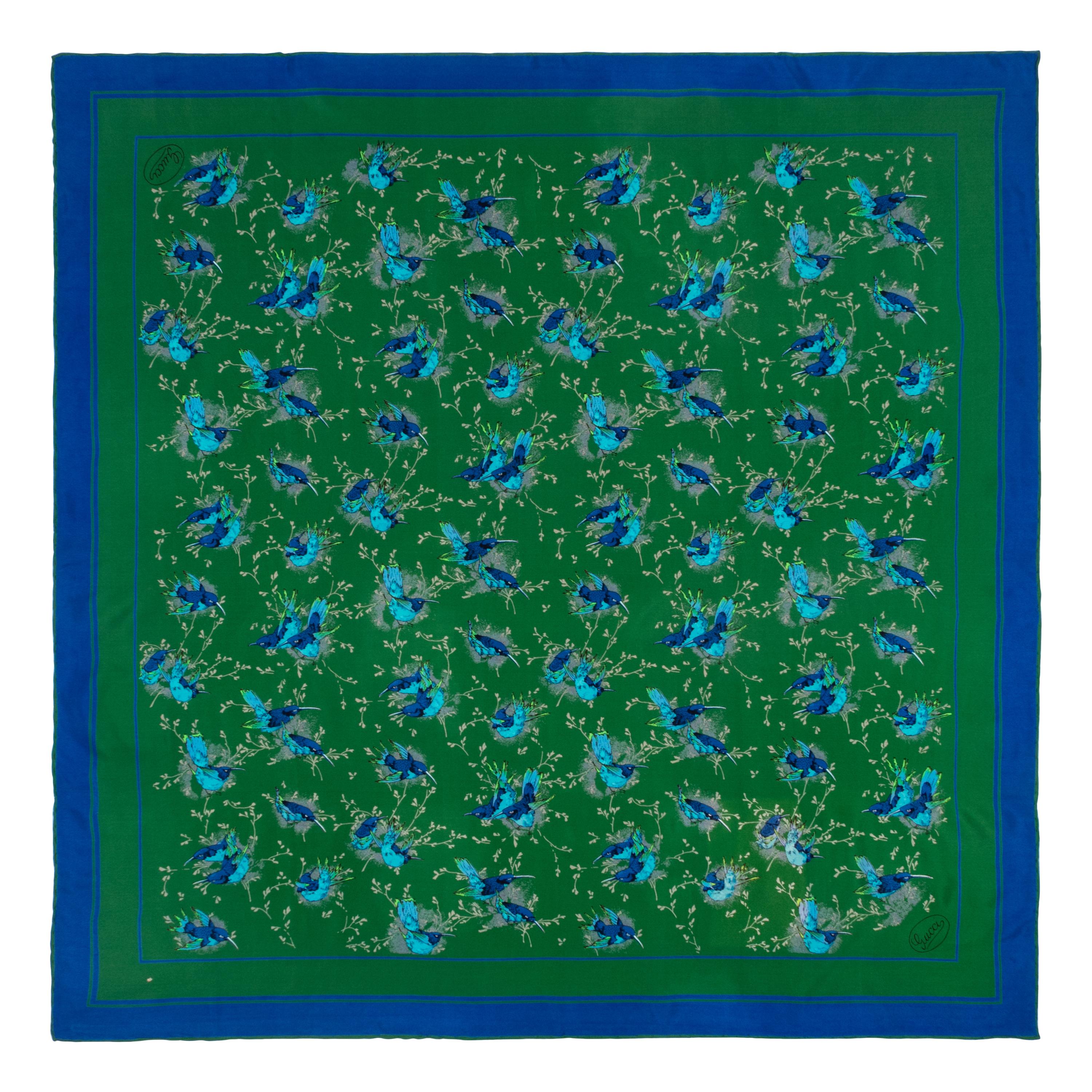 Five Designer Silk Scarves