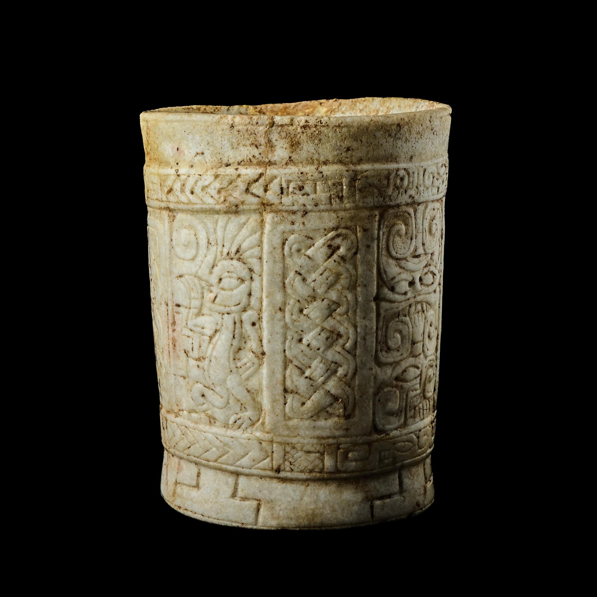 A Honduran Marble Vessel