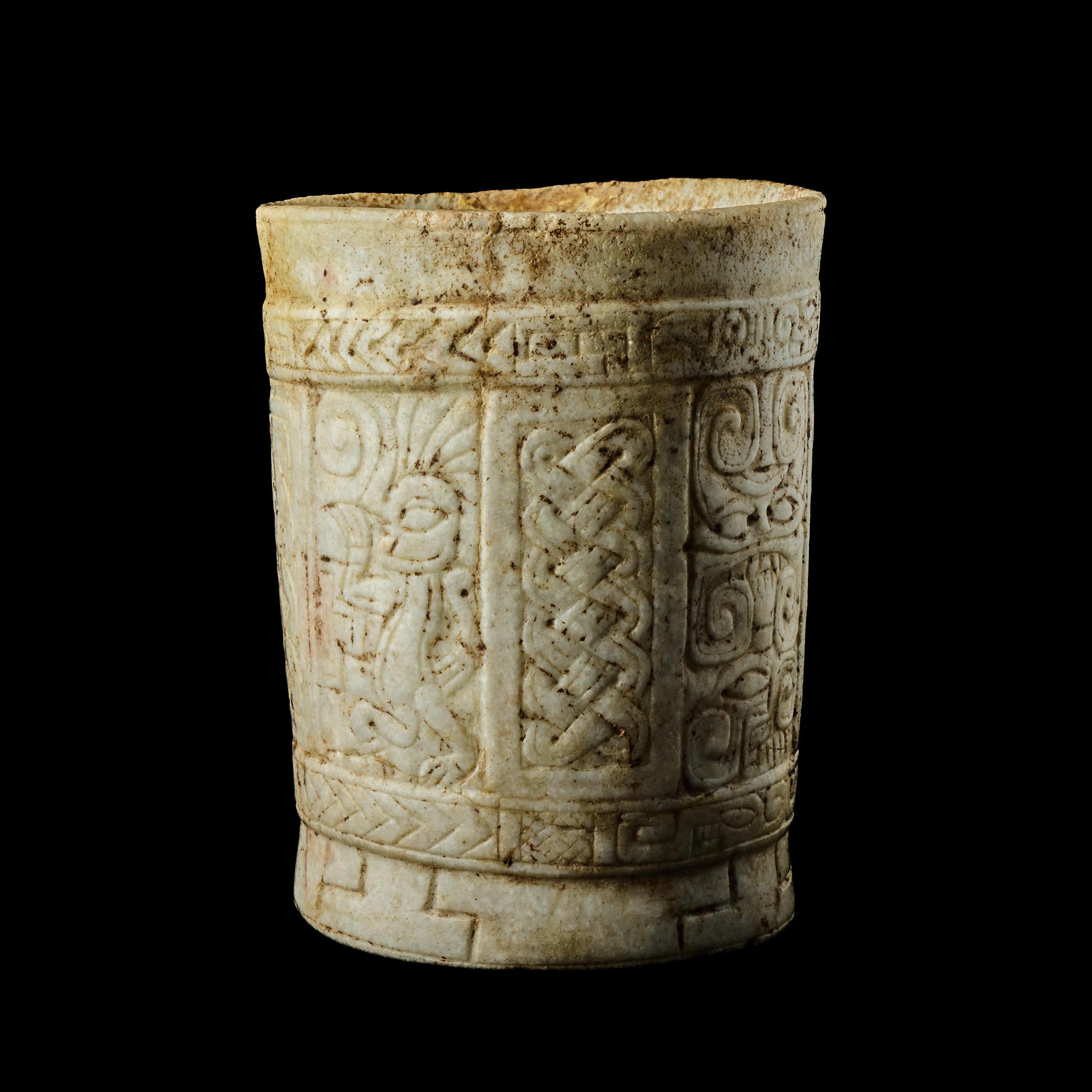 A Honduran Marble Vessel