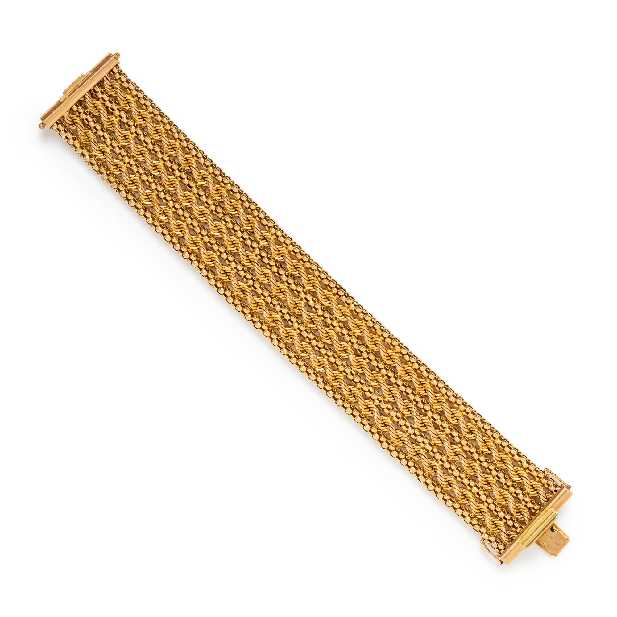 YELLOW GOLD BRACELET