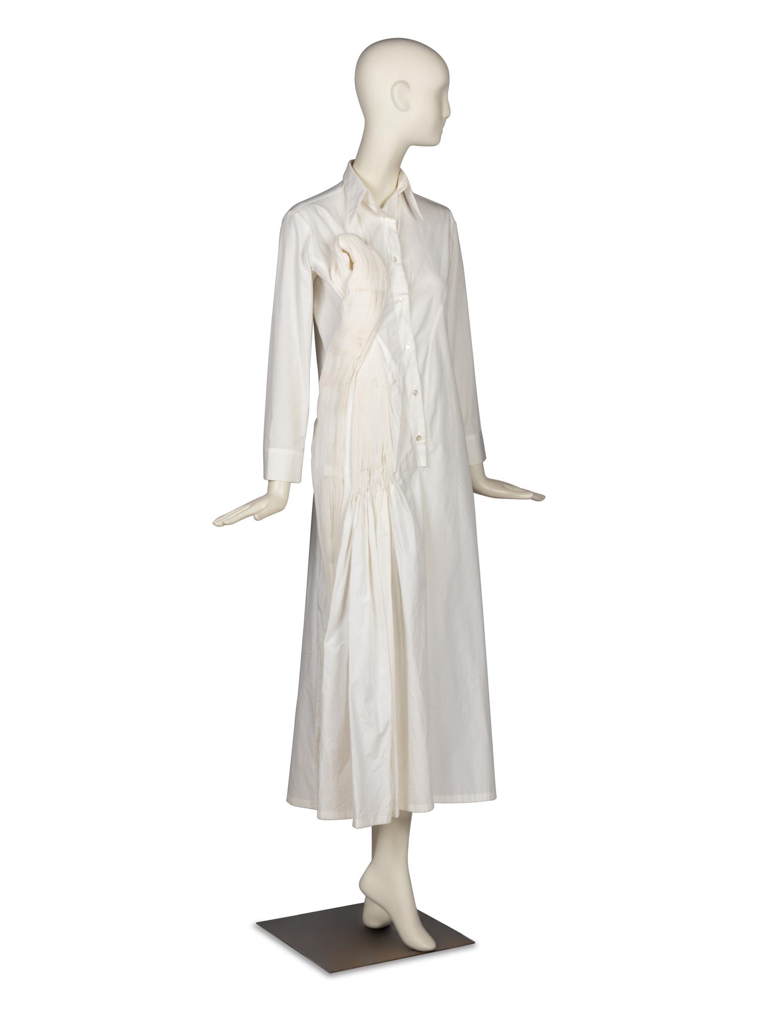 Yohji Yamamoto, Pleated Shirt Dress, 2005
