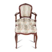 A Louis XV Style Fauteuil and Matching Tabouret