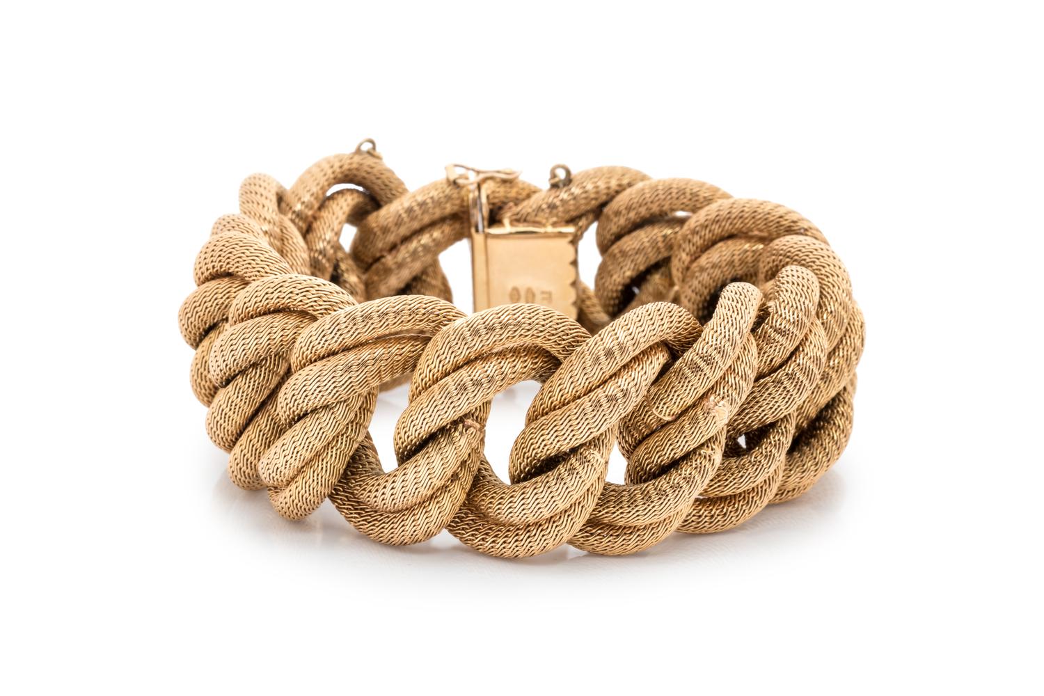 YELLOW GOLD BRACELET