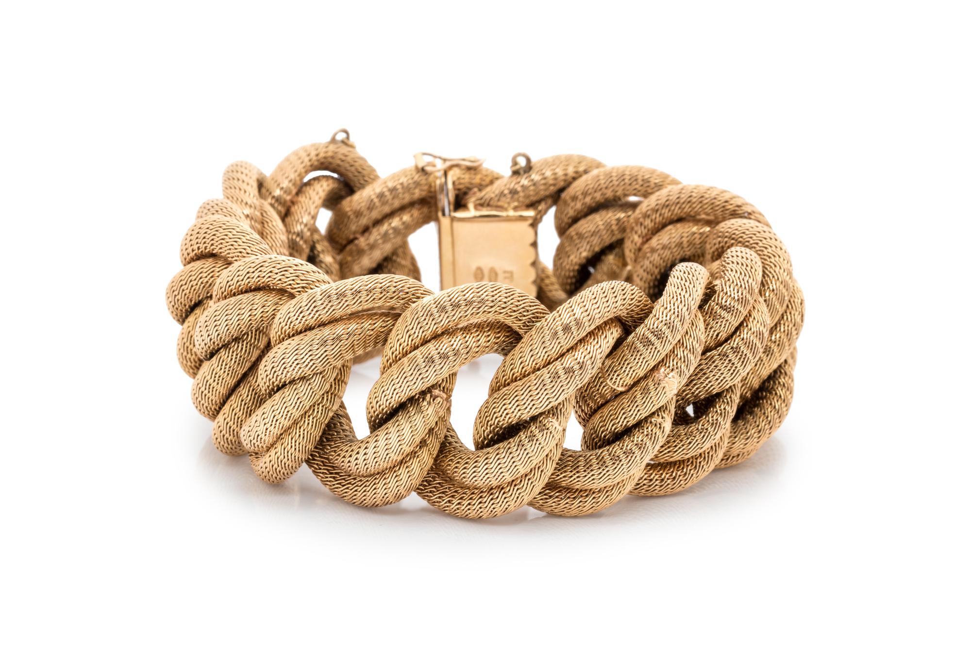 YELLOW GOLD BRACELET