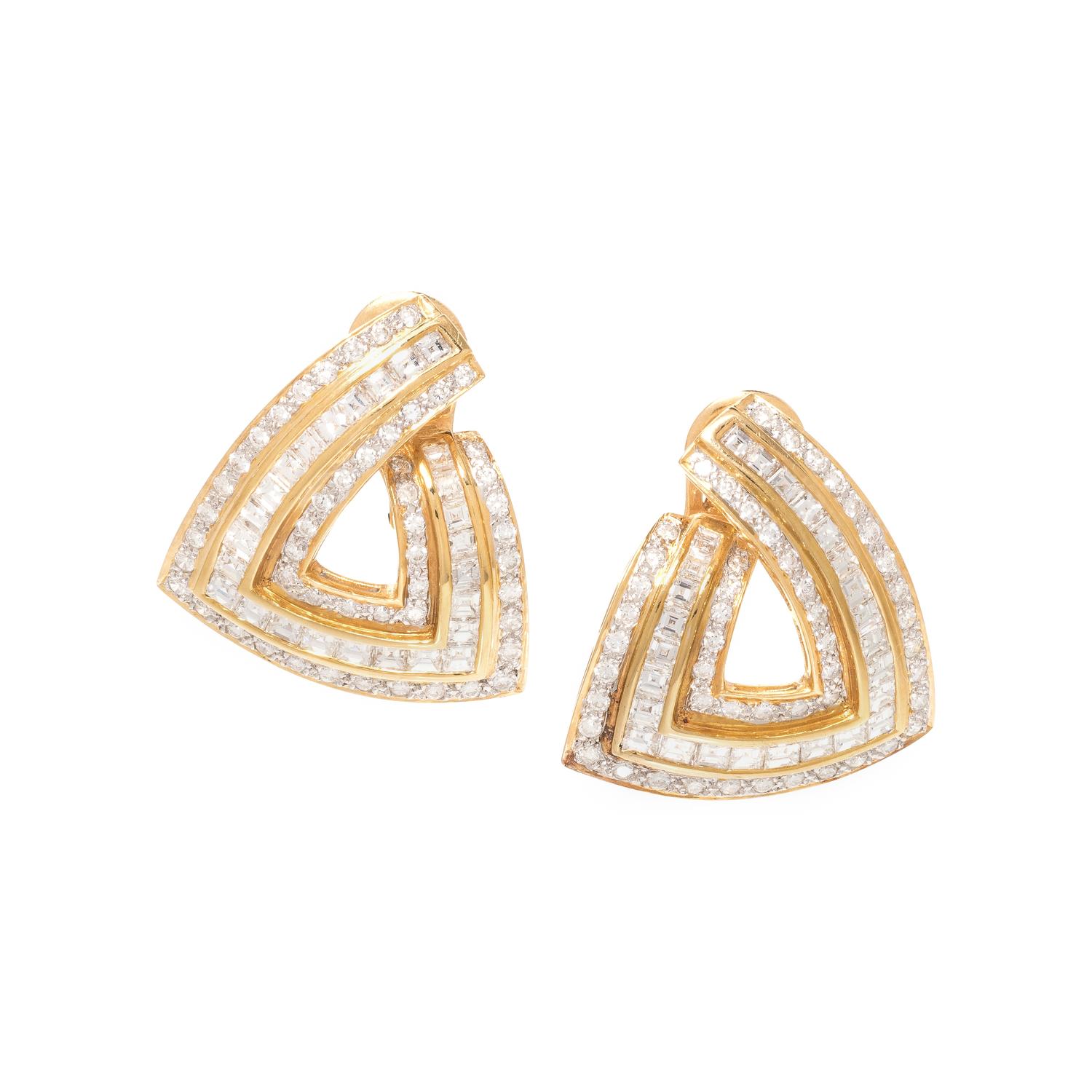 DIAMOND EARCLIPS