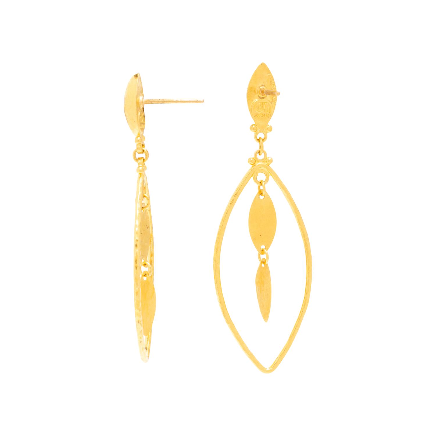 Gurhan, Yellow Gold Necklace and Earrings