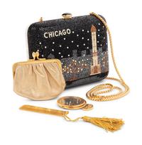 Judith Leiber Chicago Rhinestone Minaudière