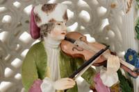 A Pair of Meissen Porcelain Figural Groups