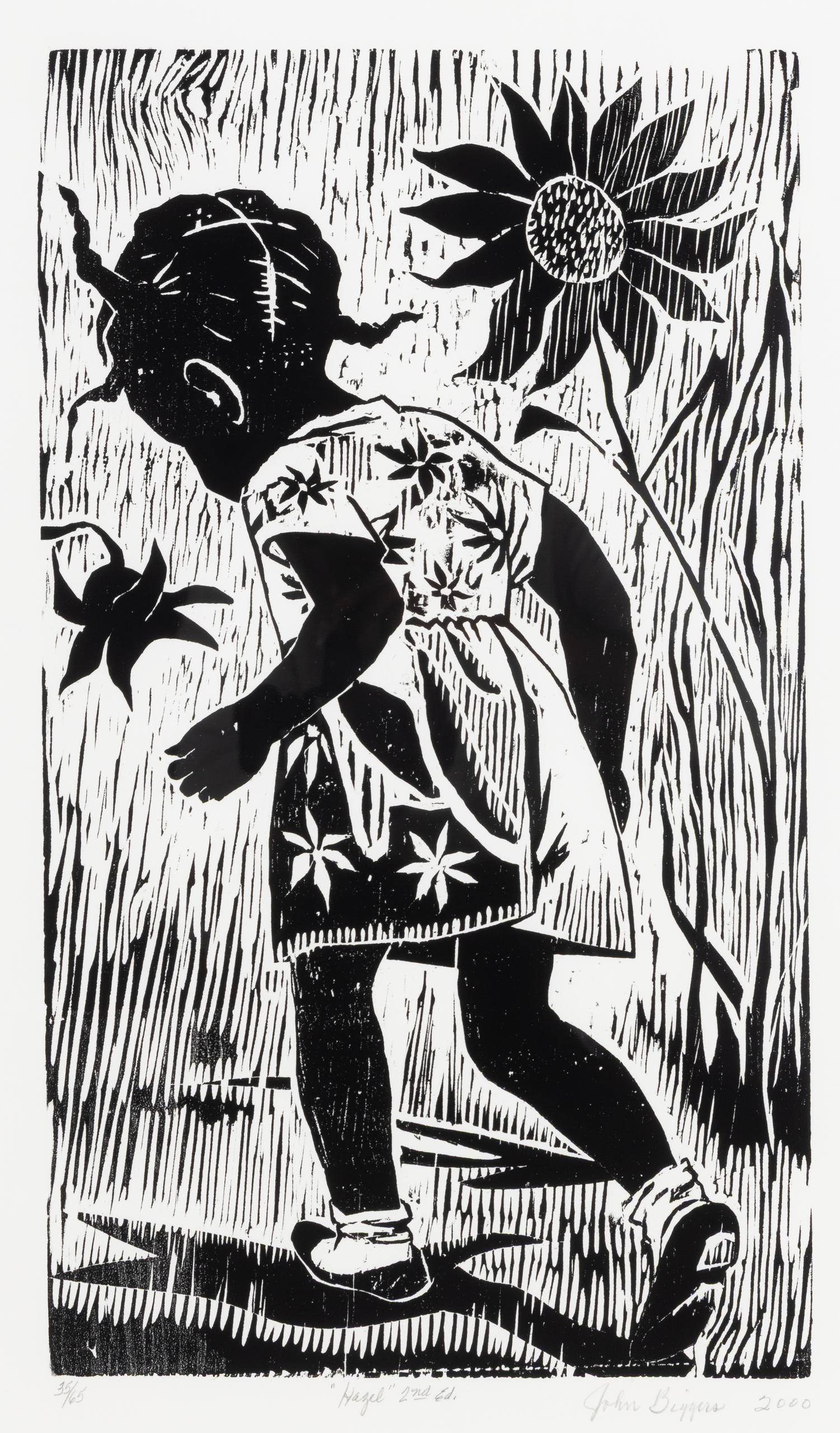 John Thomas Biggers (American, 1924-2001) — Hazel, 1964/2000