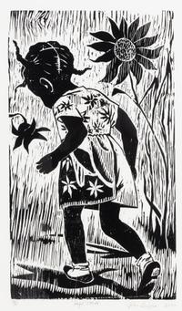 John Thomas Biggers (American, 1924-2001) — Hazel, 1964/2000